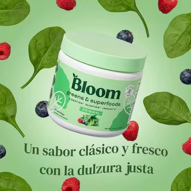 BLOOM GREENS - Brilla por fuera, equilibra por dentro 🌿