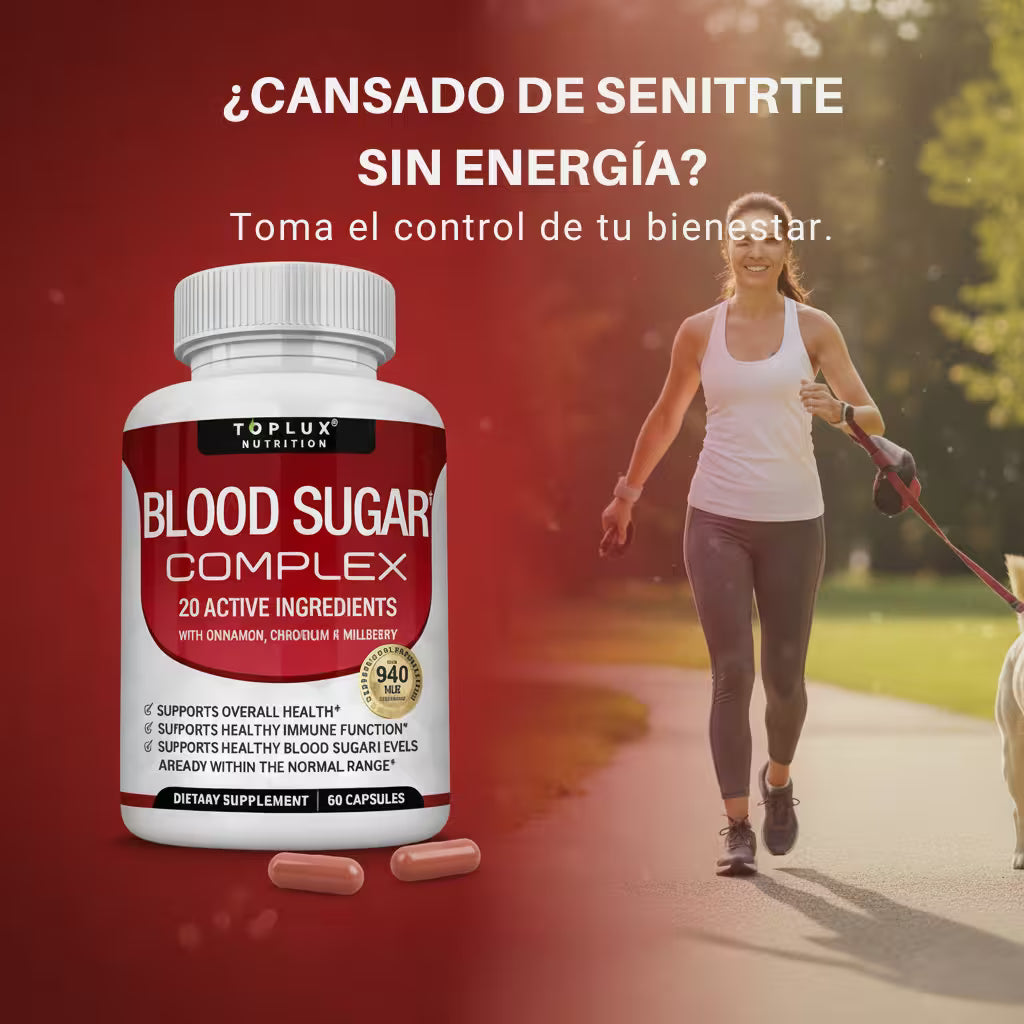 Blood Sugar Complex: Toma el Control de tu Bienestar